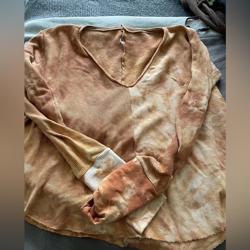 Sinew Moon spice long sleeve hemp thermal XS/s top